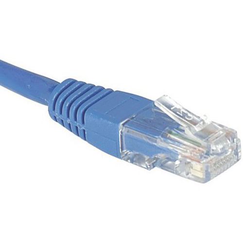 Cordon RJ45 catégorie 6 U/UTP bleu - 7 m Cordon RJ45 catégorie 6 U/UTP bleu - 7 m