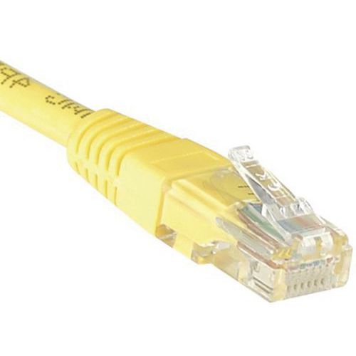 Cordon Rj45 Catégorie 6 U/utp Jaune - 015 M