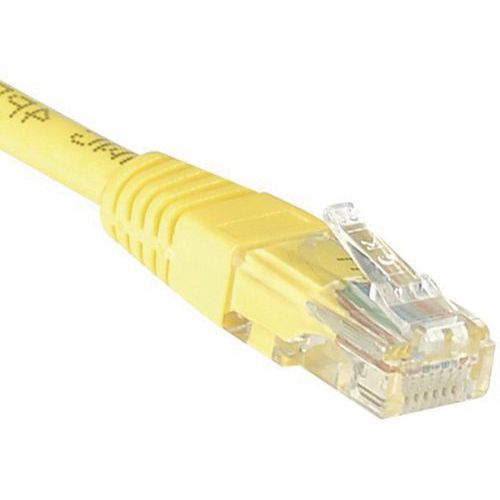 Cordon Rj45 Catégorie 6 U/utp Jaune - 7 M