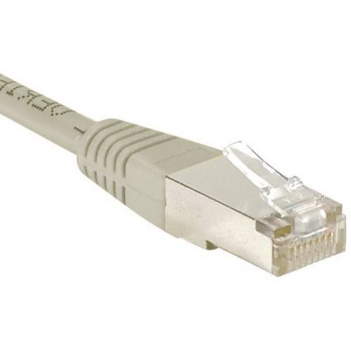 Cordon RJ45 budget catégorie 5e F/UTP gris - 10 m Cordon RJ45 budget catégorie 5e F/UTP gris - 10 m