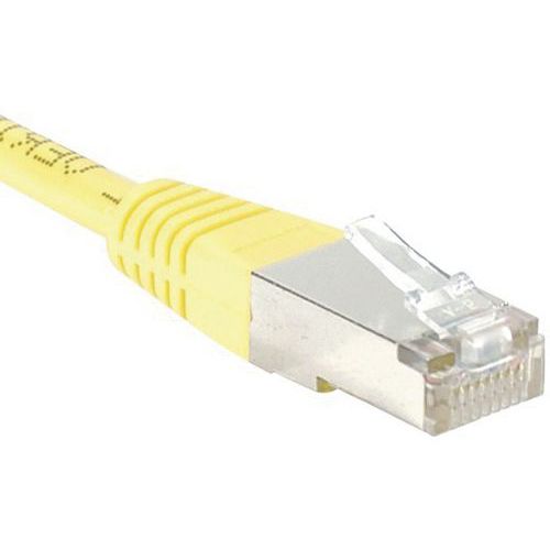 Cordon Rj45 Budget Catégorie 5e F/utp Jaune - 5 M