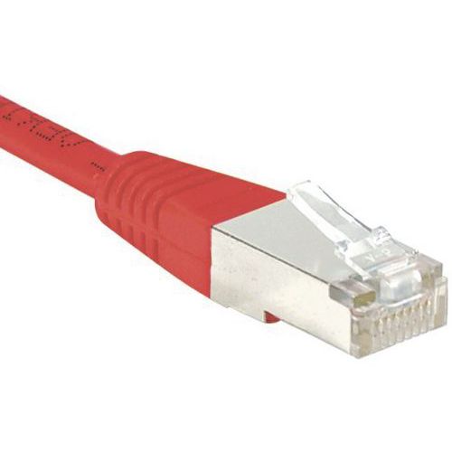 Cordon Rj45 Budget Catégorie 5e F/utp Rouge - 05 M