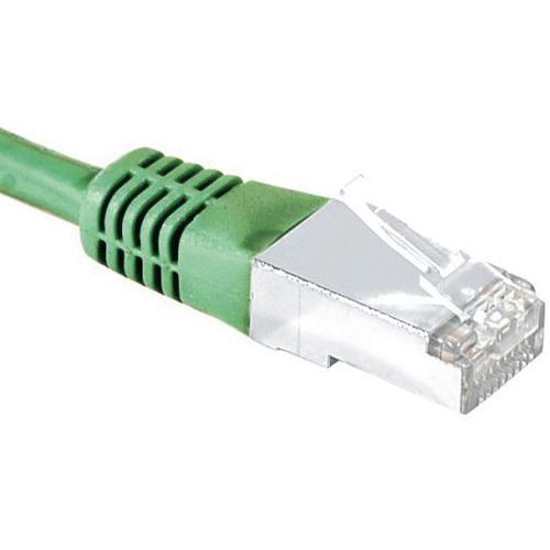 Cordon Rj45 Budget Catégorie 5e F/utp Vert - 3 M