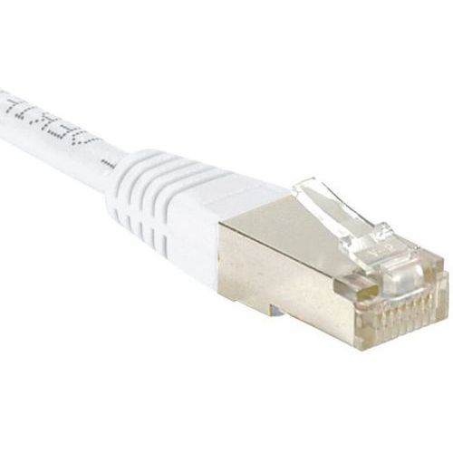 Cordon RJ45 Budget catégorie 6 F/UTP blanc - 5 m Cordon RJ45 Budget catégorie 6 F/UTP blanc - 5 m