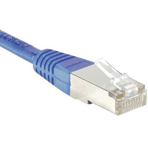 Cordon Rj45 Budget Catégorie 6 F/utp Bleu - 7 M