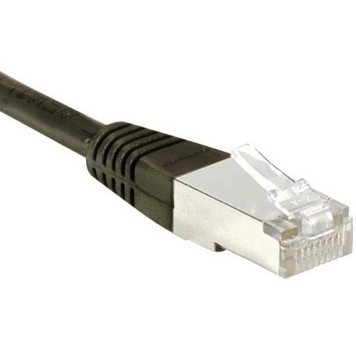 Cordon Rj45 Budget Catégorie 6 F/utp Noir - 20 M
