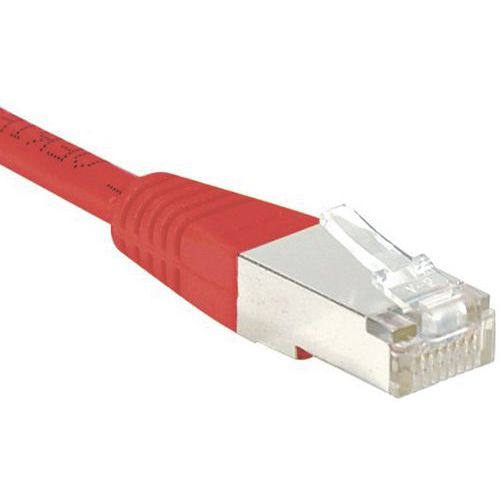 Cordon Rj45 Budget Catégorie 6 F/utp Rouge - 50 M