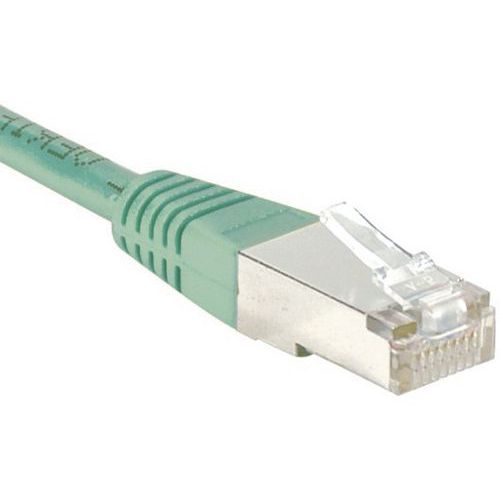 Cordon Rj45 Budget Catégorie 6 F/utp Vert - 5 M