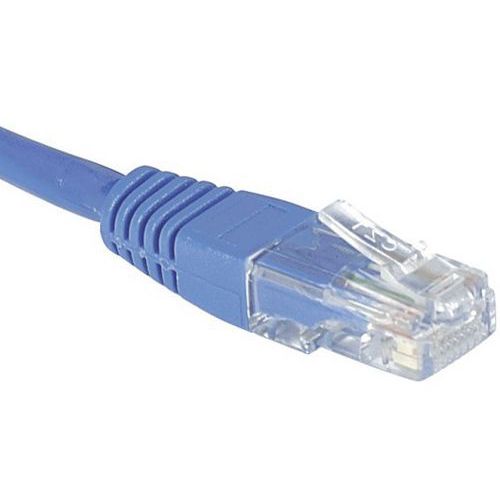 Cordon Rj45 Budget Catégorie 6 U/utp Bleu - 10 M