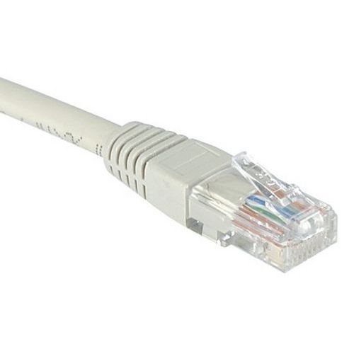 Cordon Rj45 Budget Catégorie 6 U/utp Gris - 15 M