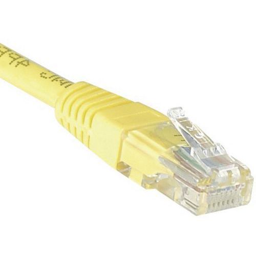 Cordon Rj45 Budget Catégorie 6 U/utp Jaune - 05 M
