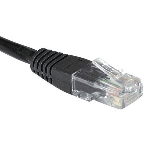 Cordon Rj45 Budget Catégorie 6 U/utp Noir - 5 M