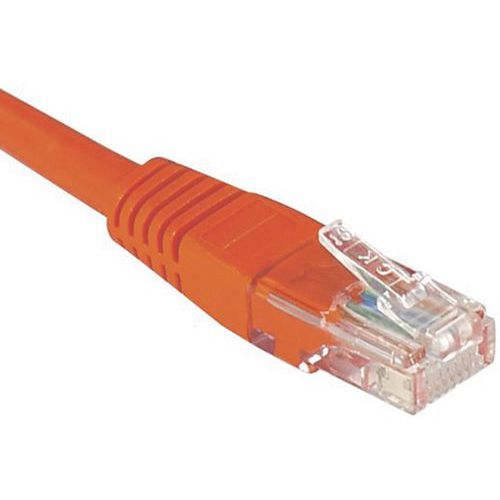 Cordon Rj45 Catégorie 6 U/utp Rouge - 25 M