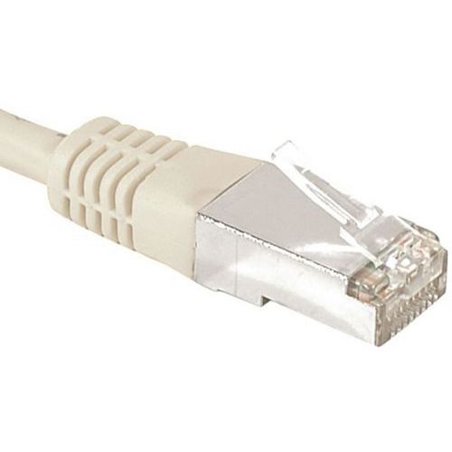Cordon Rj45 Catégorie 6a F/utp Gris - 15 M