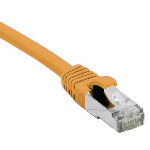 Cordon Rj45 Catégorie 6a F/utp Lsoh Snagless Orange - 015 M