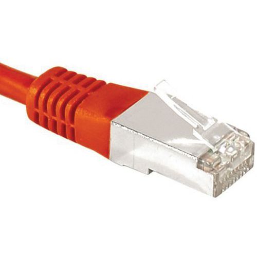 Cordon Rj45 Catégorie 6a F/utp Rouge - 03 M