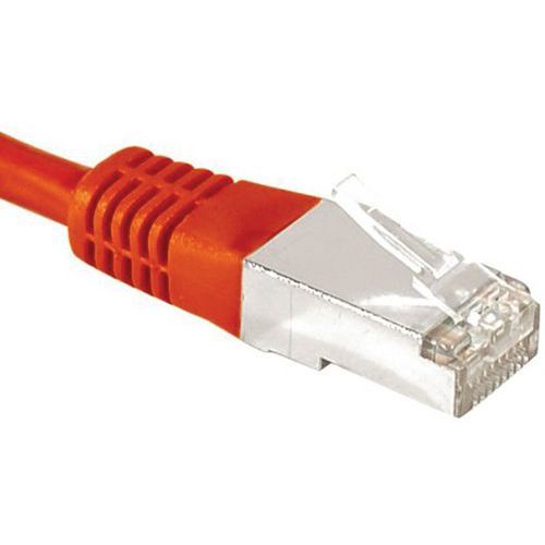 Cordon Rj45 Catégorie 6a F/utp Rouge - 3 M