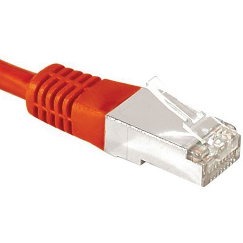 Cordon Rj45 Catégorie 6a F/utp Rouge - 75 M