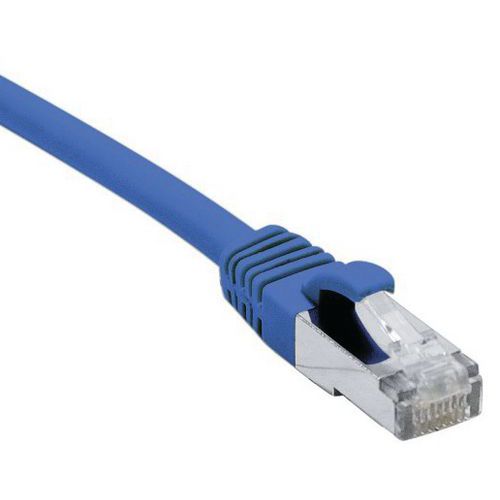 Cordon Rj45 Budget Sur Câble Catégorie 7 S/ftplsoh Bleu 05m
