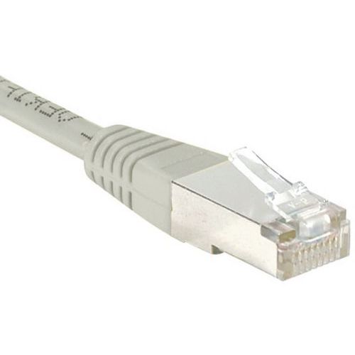 Cordon RJ45 catégorie 5e F/UTP gris - 0,15 m Cordon RJ45 catégorie 5e F/UTP gris - 0,15 m