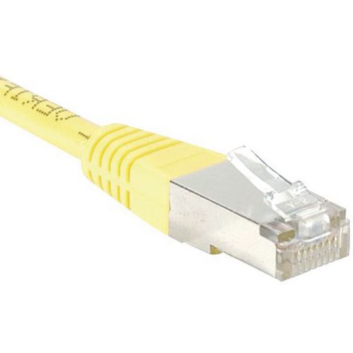 Cordon Rj45 Catégorie 5e F/utp Jaune - 03 M