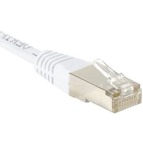 Cordon Rj45 Catégorie 6 F/utp Blanc - 15 M