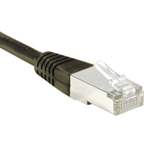 Cordon Rj45 Catégorie 6 F/utp Noir - 50 M