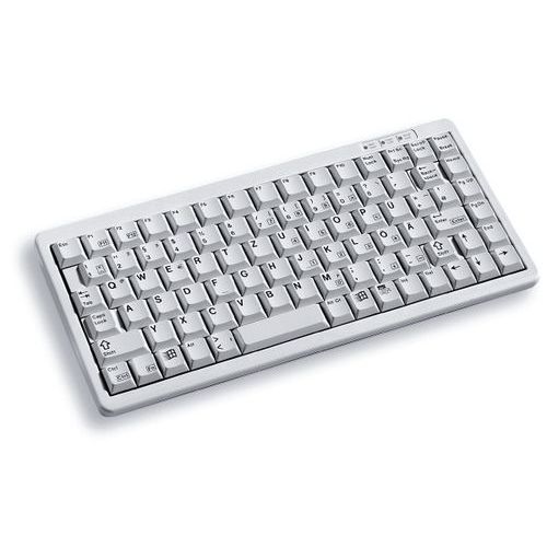 Clavier compact G84-4100 USB/PS2 gris AZERTY (FR)