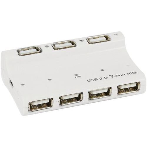 Hub 7 Ports Usb 2.0 Desktop Auto-alimente