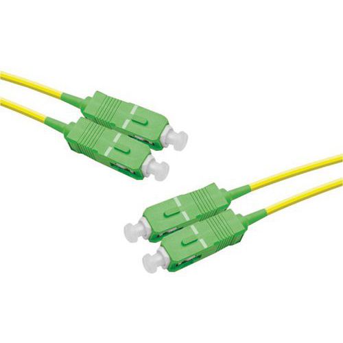 Jarret. Opt. Dup. Monomode Os2 9/125 Sc-apc/sc-apc Jaune-5 M
