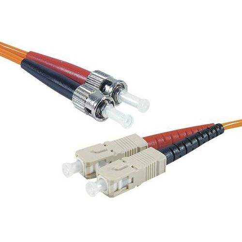 Jarret. Opt. Dup. Multi Om2 50/125 Sc-upc/st-upc Orange-1 M