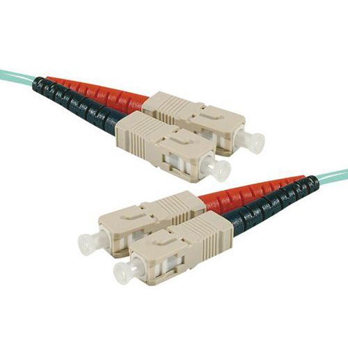 Jarret. Opt. Multimode Om4 50/125 Sc-upc/sc-upc Aqua-1 M