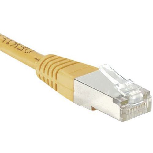 Cordon Rj45 Catégorie 6 F/utp Orange - 15 M