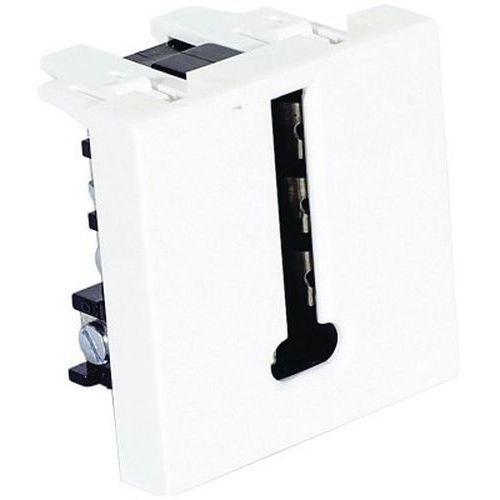 Plastron Téléphonie Ã‰quipé 1 Conjoncteur 45 X 45