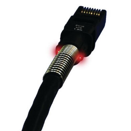 Cordon Rj45 Catégorie 6a U/utp Noir - 12 M