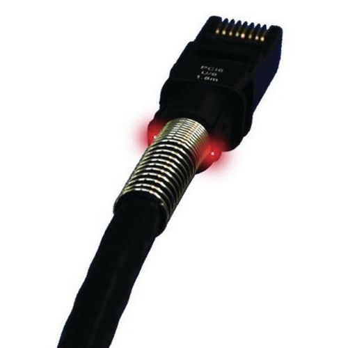 Cordon Rj45 Catégorie 6a U/ftp Lsoh Noir - 12 M