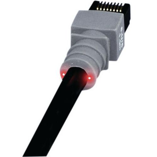 Cordon Rj45 Catégorie 6 U/ftp Lsoh Noir - 12 M