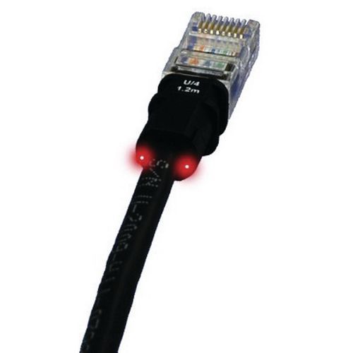 Cordon Rj45 Catégorie 5e U/utp Noir - 12 M