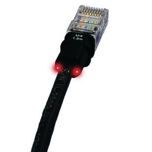 Cordon Rj45 Catégorie 5e U/utp Noir - 15 M