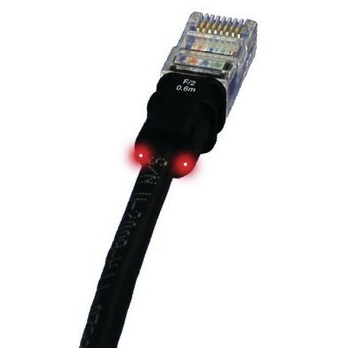 Cordon Rj45 Catégorie 5e F/utp Lsoh Noir - 31 M