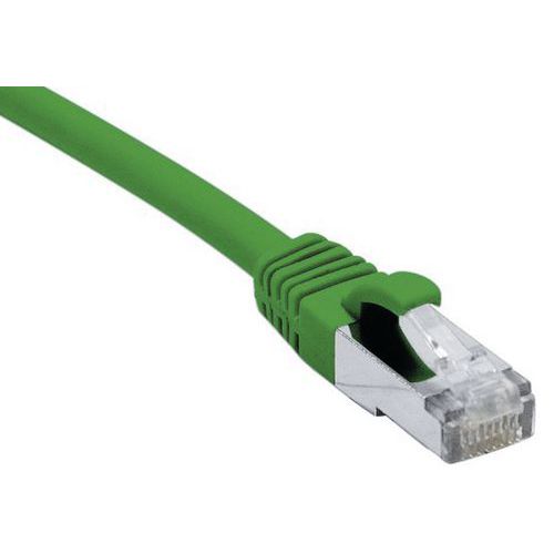 Cordon Rj45 Catégorie 6a F/utp Lsoh Snagless Vert - 05 M