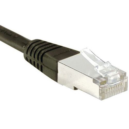 Cordon Rj45 Catégorie 6 F/utp Noir - 03 M
