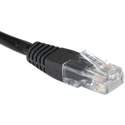 Cordon Rj45 Catégorie 5e U/utp Noir - 3 M
