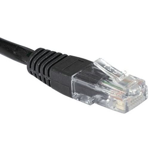 Cordon Rj45 Catégorie 5e U/utp Noir - 5 M