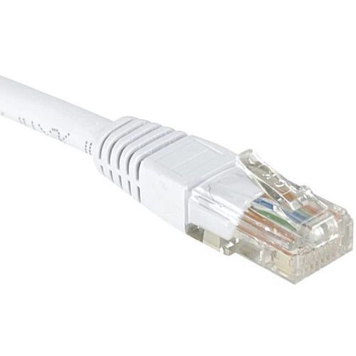 Cordon RJ45 catégorie 5e U/UTP blanc - 2 m Cordon RJ45 catégorie 5e U/UTP blanc - 2 m