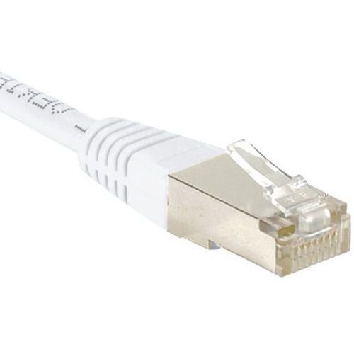 Cordon Rj45 Catégorie 5e F/utp Blanc - 3 M