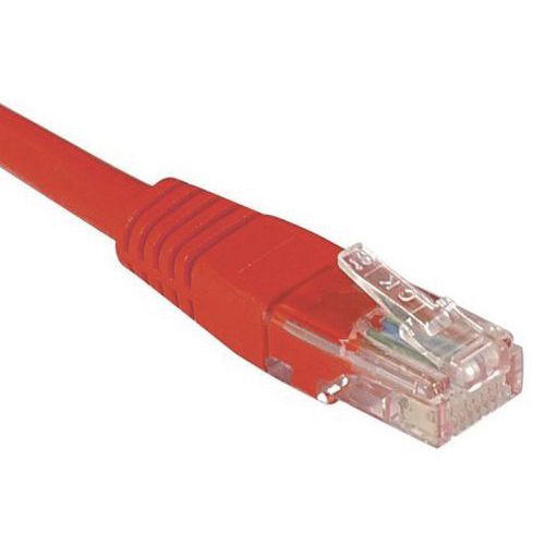 Cordon Rj45 Catégorie 6 U/utp Rouge - 03 M