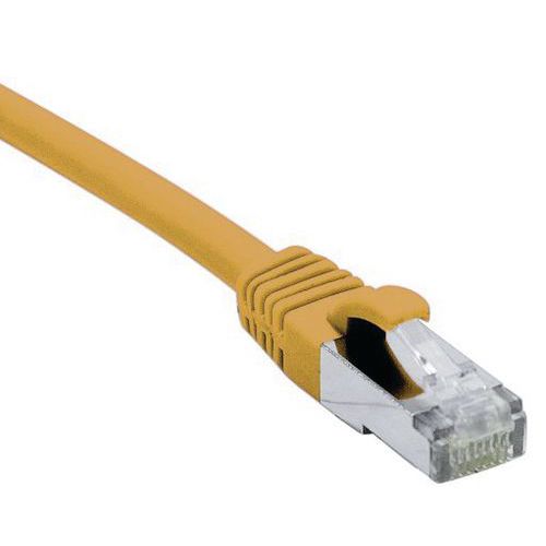 Cordon RJ45 catégorie 6A F/UTP LSOH snagless orange - 25 m Cordon RJ45 catégorie 6A F/UTP LSOH snagless orange - 25 m