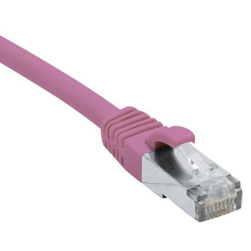 Cordon Rj45 Catégorie 6a S/ftp Lsoh Snagless Rose - 03 M
