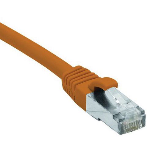 Cordon Rj45 Catégorie 6 F/utp Lsoh Snagless Orange - 5 M
